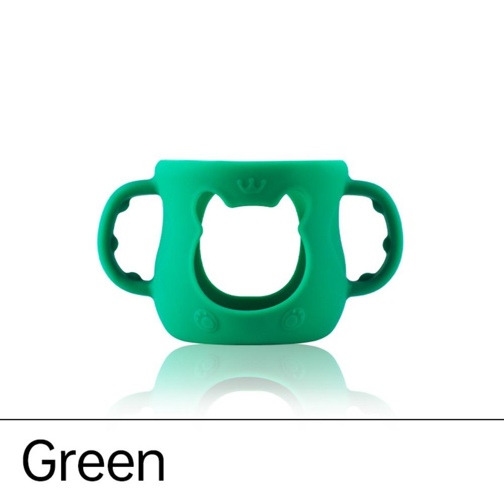 with Handles Baby Bottle Cover Anti Break Baby Bottle Holder Portable Silicone Sleeves  Nursing