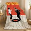 Pulp Fiction Film Überwurf 240g Flanell Decke, geeignet für Sofas, Betten, Büros, exquisites Geschenk Decken