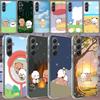 Cute BuBu DuDu Phone Case for Samsung A16 A26 A36 A56 A17 A37 A57 A07 A06 A02S A03 A04S A05S Galaxy Note 20 10 A50S A71 A51 A31
