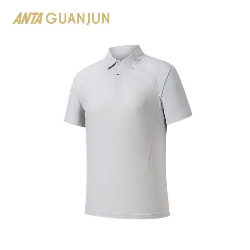 Anta Men's Champion All-Weather Ice-Cool Breathable Business Short Sleeve Polo Shirt