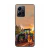 Landwirtschaftliche Maschinen Mähdrescher Handyhülle Für Redmi 12 13C 12C 15C 9 10 10C Note 13 Pro Plus 14 15 Pro 9T 9C 9A TPU Weiche Hülle Klar