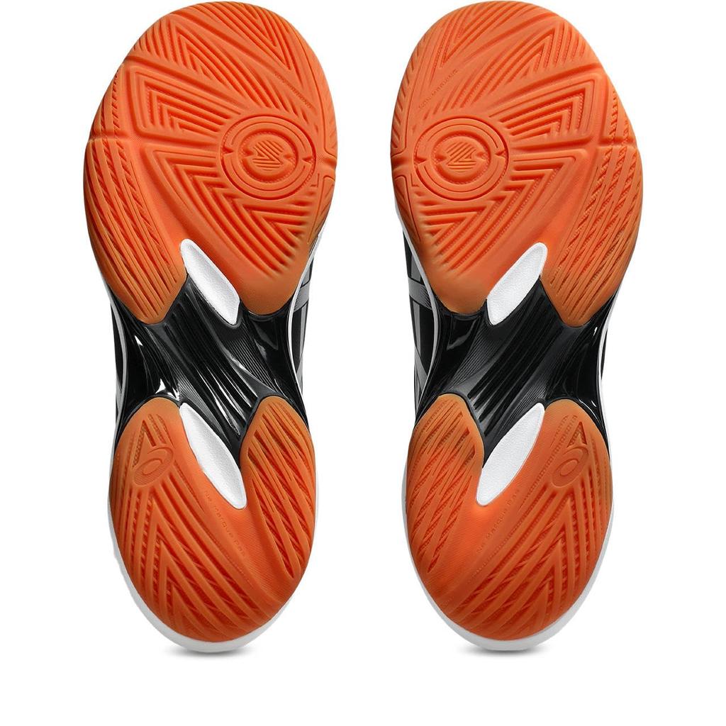 ASICS 12 Indoor Sports Unisex Size 001 2E GEL-ROCKET Shoes, 1073A080, Adult, (Black/White), 25.0 cm,