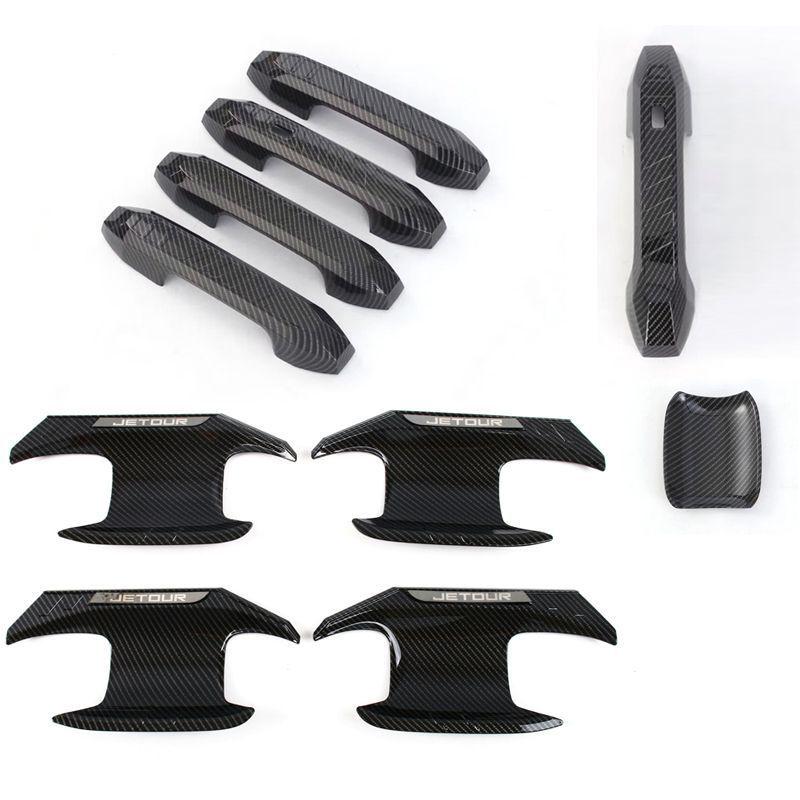 Jetour Traveler ShanHai T2 Car Door Handle Cover & Tailgate Decorative Sticker Set.
