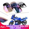 Windshield For Kawasaki EX500 EX 500 Ninja 500R 1987-2009 Double Bubble WindScreen Motorcycle Accessories Fairing Deflector