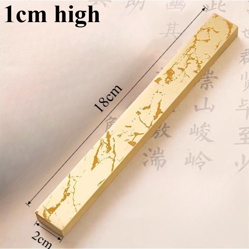 1pc Metal Pressure Strip Calligraphy Town Paper Study Brush Holder Calligraphy and Painting Tools Chinese Metal Ornament