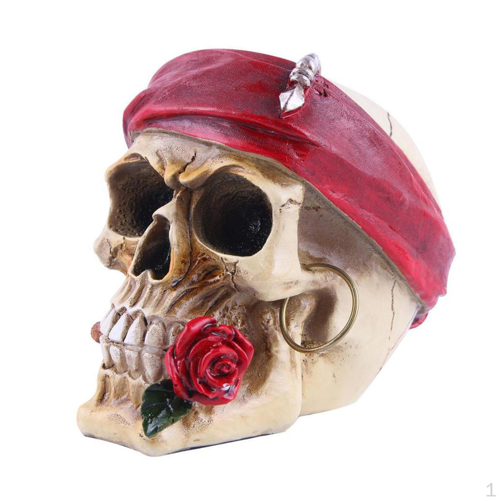 Collectable Resin Head Figurine for Home and Bar Pub Decor