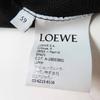 Pristine LOEWE hat Anagram leather patch black Lamb leather Women Used