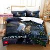 Erased Bedding Set Single Twin Full Queen King Size Bed Set Aldult Kid Bedroom Duvetcover Sets 3D Anime roupa de cama casal