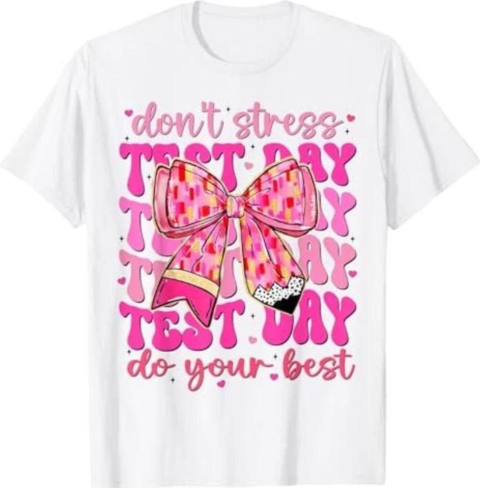 Крутая Кокетка День Тестирования Удачи Учительница Девушка Футболка L