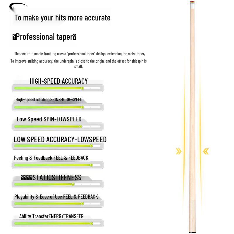 ZhunDu Professional Billiard Cues & Break Cues