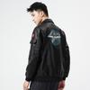 Trendy Slim Fit Retro Spring/Autumn Leather Motorcycle Jacket