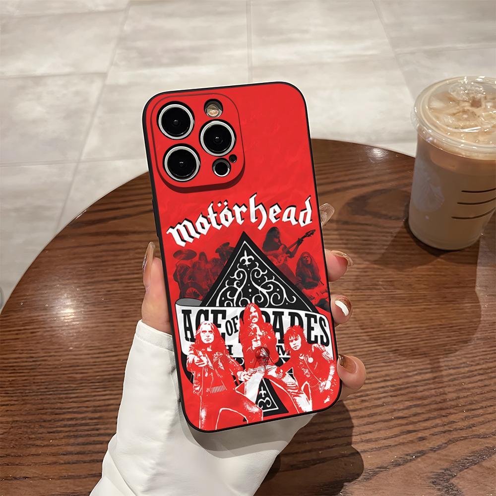 M-motorheades Band Phone Case For Iphone 17 Pro Max 16 Pro Max 15 Pro 14 Plus 13 11 12 Xr X Xs Back Cover