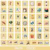 50/100 Retro Style Graffiti Stickers Mobile Suitcase Decoration Waterproof Stickers DIY Hand Account Stickers