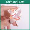 Cartoon Animal Duck Design Alloy Brooch With Colorful Enamel Finish For Fashion Accessories