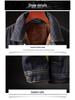2018 Men's Winter Fleece-Lined Denim Jacket, Warm and Thickened, Korean Slim Fit, Plus Size Available