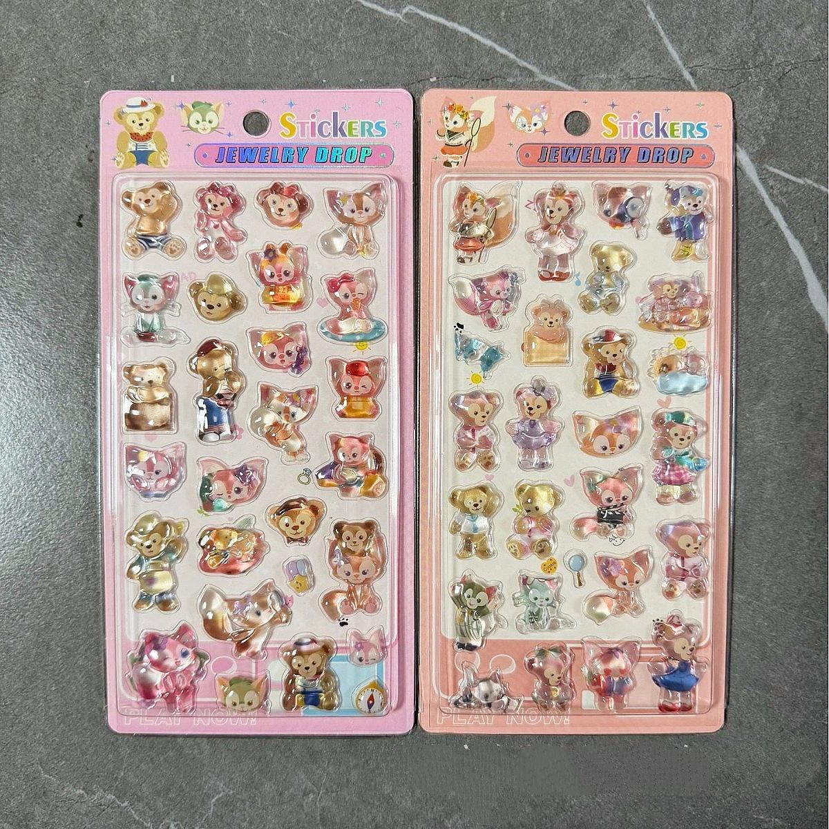 

Lina Belle Star Dailu Animation Dropping Glue Paste Painting Girl Birthday Present Anime Accessories Diy Account Notebook