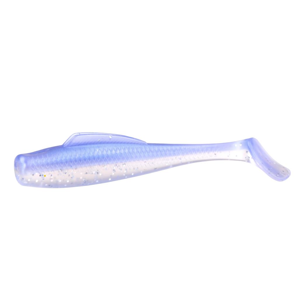 8cm T-Tail Soft with Hook, Holder Soft Worm, for Drop Shot & Fishing, Mandarin Fish & Bass