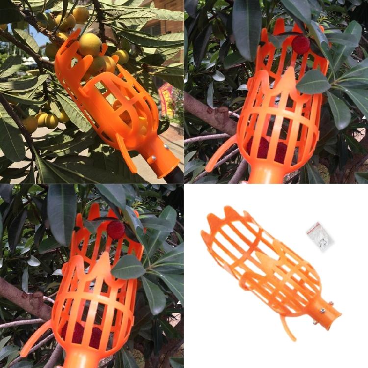 Garden Basket Fruit Pickers Head Fruit Pickers Picking Loquat Picking Bayberry Jujube Plastic Fruit Picking Tool