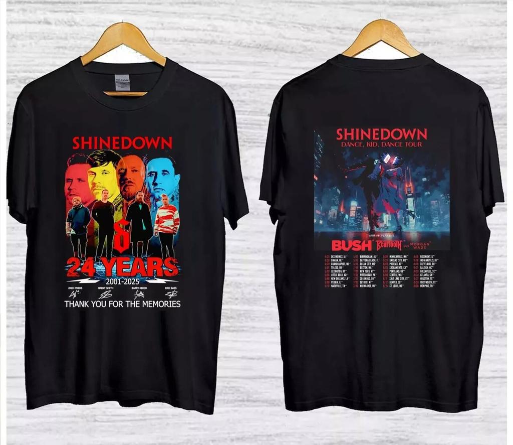 NEW Shinedown 2025 ‘Dance, Kid, Dance Tour S-5XL Shirt, Gift For Fans