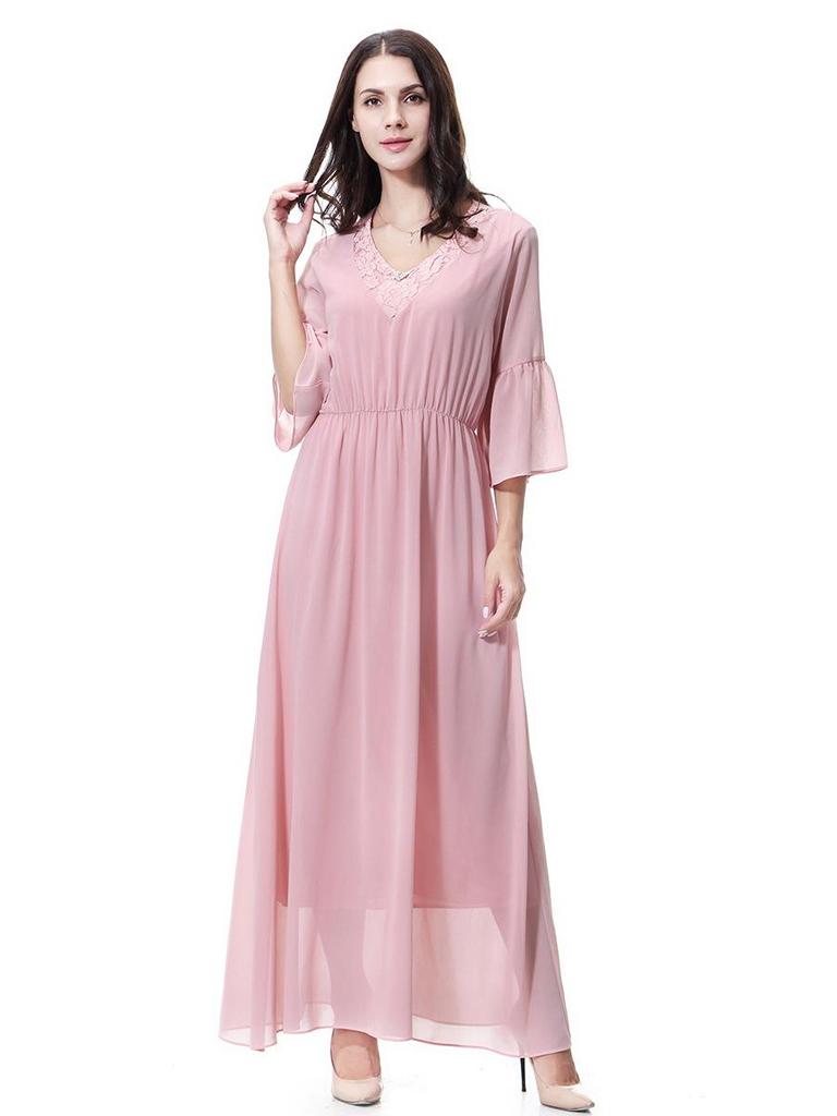 Blisko-wschodni i malezyjski damski długi szlafrok, TH925