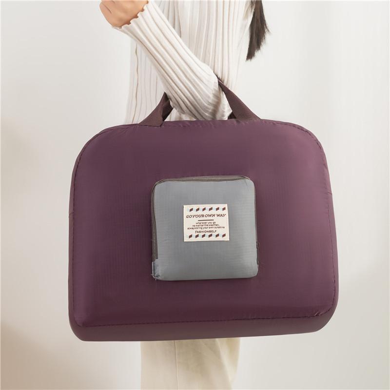

Portable And Versatile Foldable Travel Storage Bag For Traveling And Moving фиолетовый