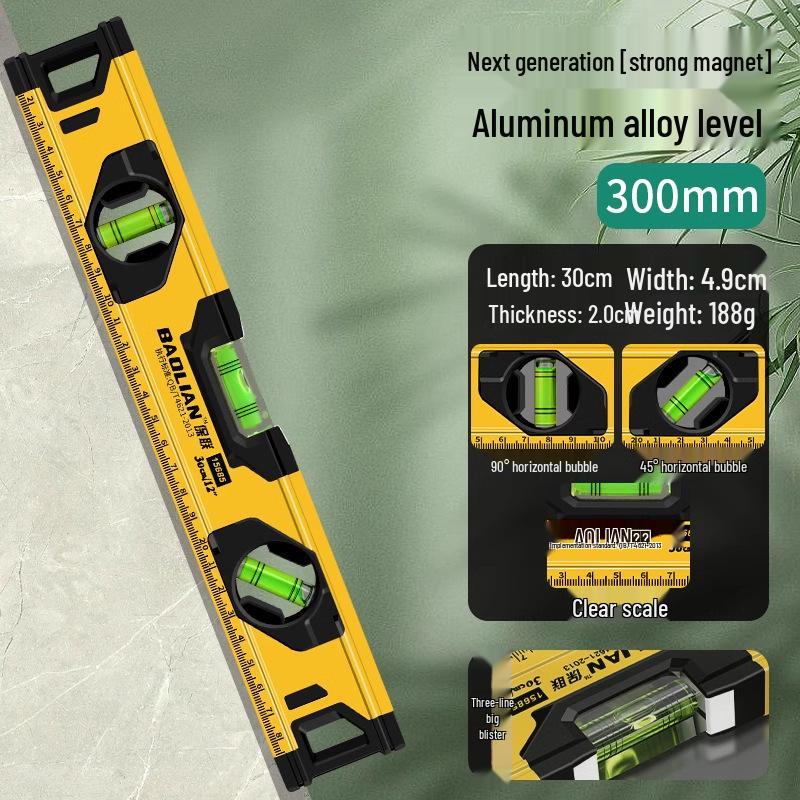 

High Precision Mini Magnetic Aluminum Spirit Level