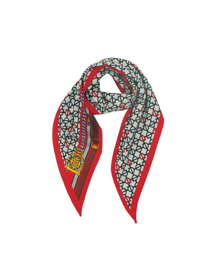 LOUIS QUATORZE SCARF Ivor Wool Silk Diamond Scarf