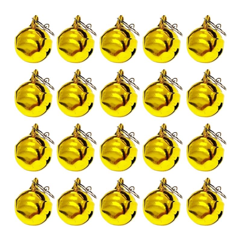 

20pcs Easy to Install Fishing Rod Bells Hook Biting Reminder for Rapid Setups on Various Rod Saving Valuable Anglers Time золотистый