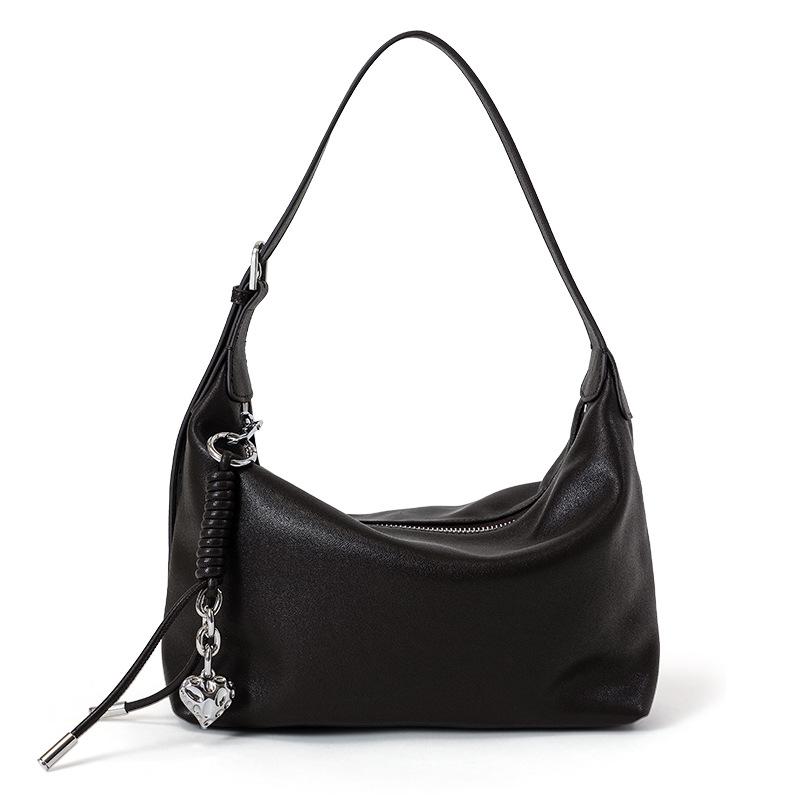 

Повседневный стиль Подмышечная сумка на одно плечо Кожаная женская сумка Большой вместимости Сумка через плечо One Size кофейный