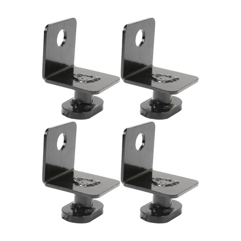 4Pcs Container Anchors Tie Downs Side Twist Locks Effortless Mounting Corrosion Protection for  Container Securing 1