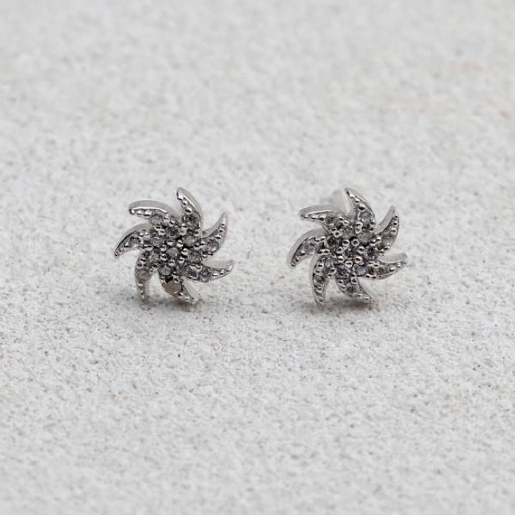 Women's Daily Accessory Sari Snowflake Earrings