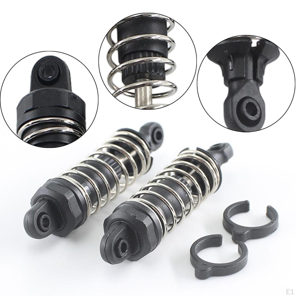 2Pcs RC Shock Absorber Spring Damper Strong Parts Accessory for 1:18 Scale 18101 18103Pro Car DIY