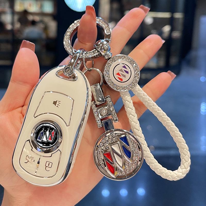 Women's Car Key Cover for Buick: Excelle, Regal, Verano, LaCrosse, Envision S