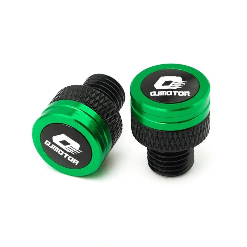 

Accessories M10*1.25 CNC Mirror Hole Plugs Screws Bolt New For QJMOTO QJ SRT 800 800X 800SX SVT 650 X SRT700 SRT 800 700 650 550 зелёный