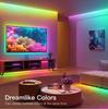 RGB Neon LED Streifen Bluetooth APP Fernbedienung Musik Sync Flexibles Bandlicht für DIY Raum Gaming TV Hintergrundbeleuchtung Partybeleuchtung