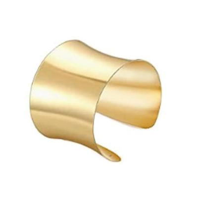 Simple Open Cuff Bangles For Women Jewelry Hollow Metal  Adjustable Wide Bracelets Party Jewelry Luxury Pride