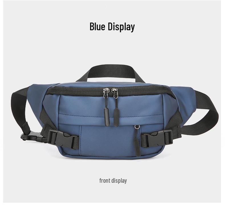 Мужская модная водонепроницаемая сумка кроссбоди и поясная сумка - функциональная, универсальная рабочая и спортивная наплечная сумка