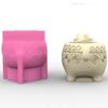 Easy To Use Flower Pots Mould Cow Shaped Planter Silicone Mold Personalized Succulent Vases Jewelry Crafting Mould