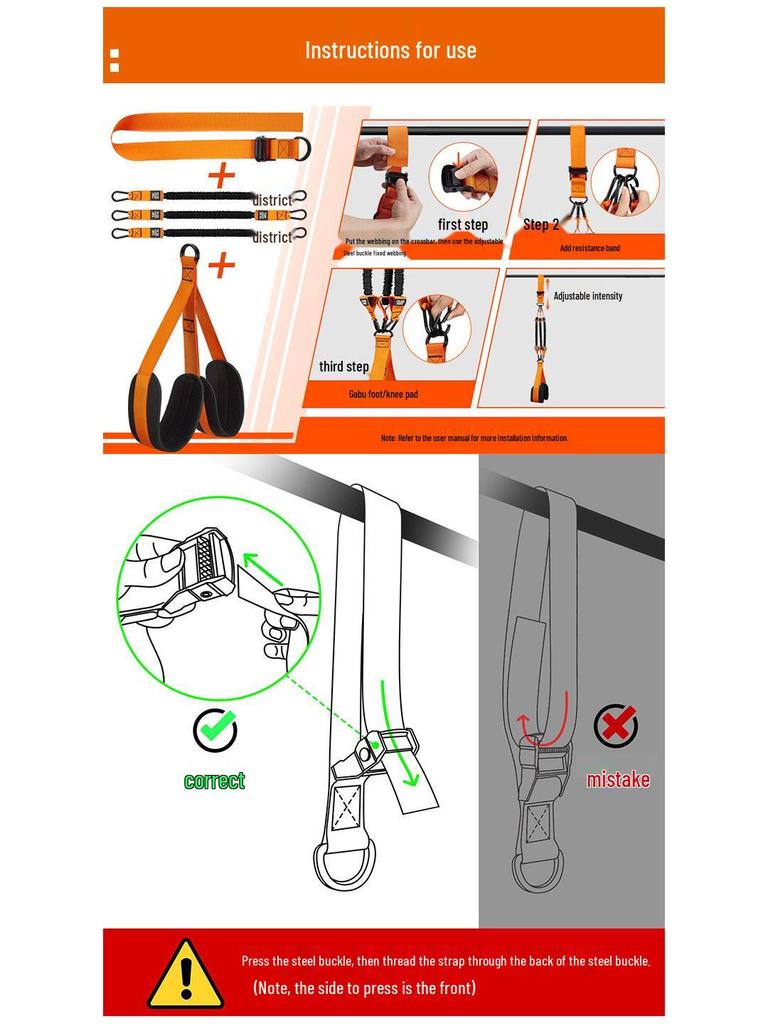 Pull-up Assist Resistance Band for Fitness & Strength Training