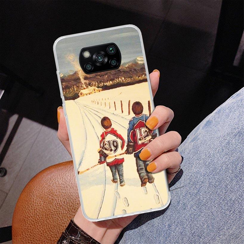 

Ice Hockey Rink Sport Phone Case For Xiaomi Poco X7 X6 X5 Pro F7 Ultra Redmi 15C 15 13C 13 12C 12 10 10A 10C 9 9A 9C 9T Cover Po Redmi 9A