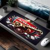 football team F.C Print Mouse Pad, for Keyboard Pad Laptop PC Mat for Office Home Use, Desk Decor, Perfect Birthday Gift for Gamers
