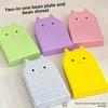 DIY Set Cat-shaped Beads Picking Tray 2-in-1 Cartoon Collage Beans Shovel Plastic Handmade Bead Storage Box Craft Creation