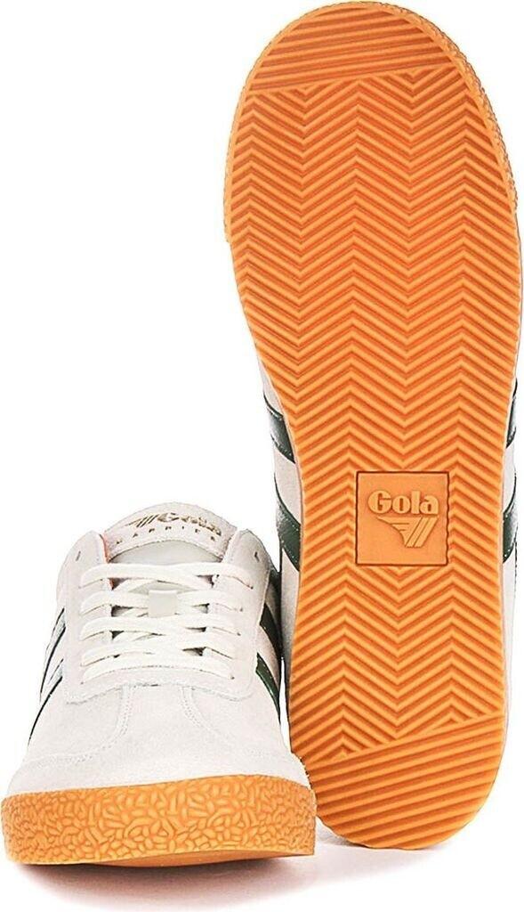 Кроссовки Gola Harrier Suede Sneaker бежевый зеленый оранжевый