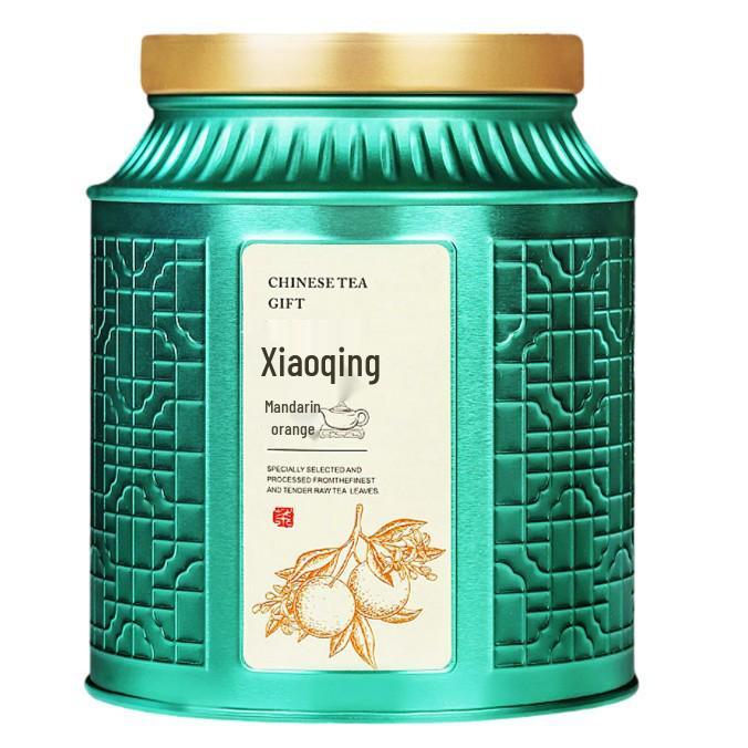 Сяо Цин Гань Синьхуэй Тяньма Нет. 1 Сушеная мандариновая цедра и спелый чай Пуэр - Мягкий, фруктовый и насыщенный аромат.