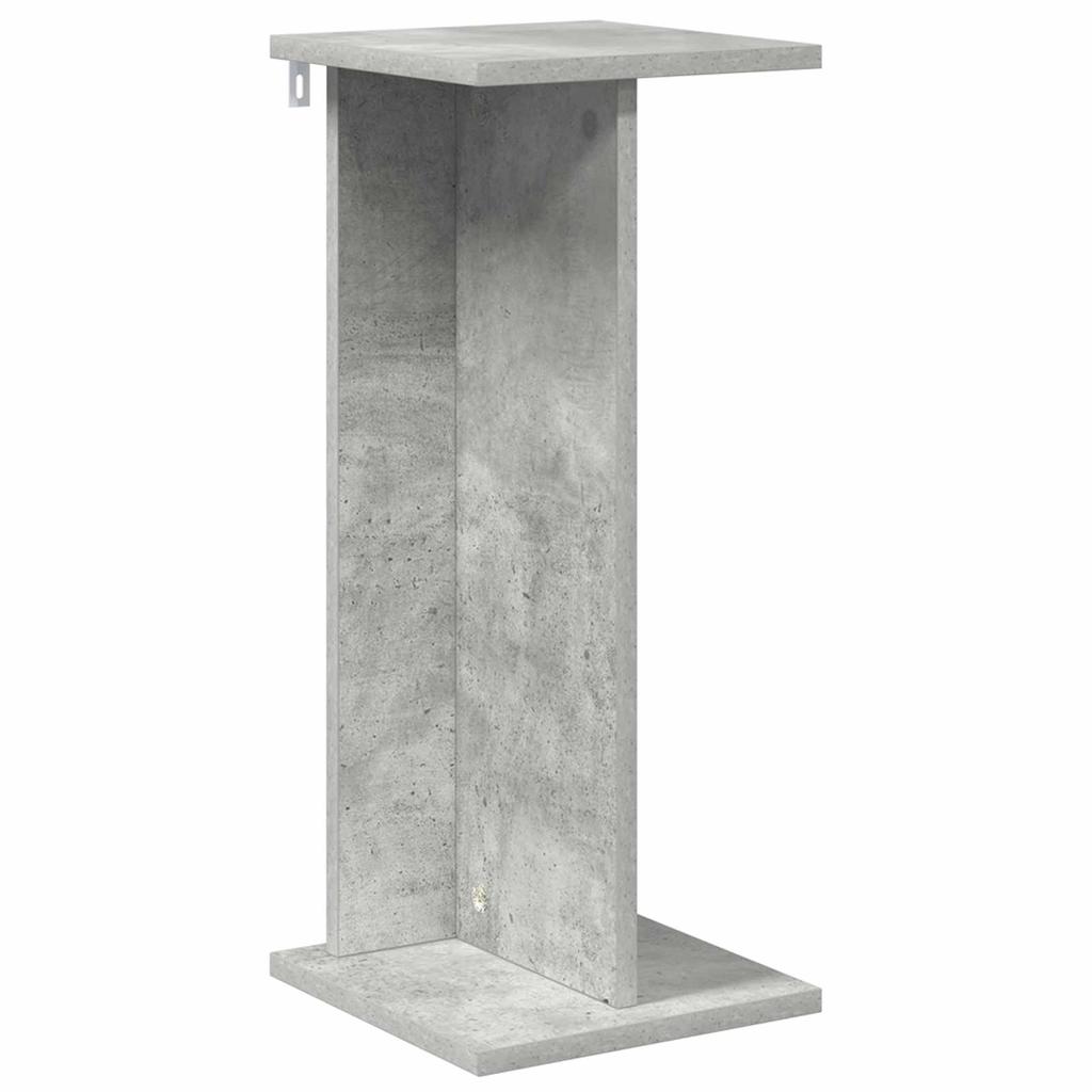 Plant Stand Concrete Grey 25 x 25.5 x 60.5 cm Engineered Wood