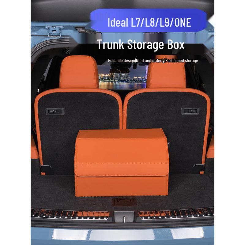 Applicable Ideal L9/L8/L7 Car Trunk Storage Box