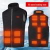 Men's Smart Heated Vest with Three-Control, 15-Zone Technology