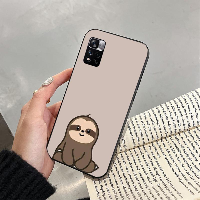 Phone Case For Xiaomi Poco C71 15T 14T Pro Redmi note 15 14 14 13 Pro Redmi A5 15C 13C Sloth