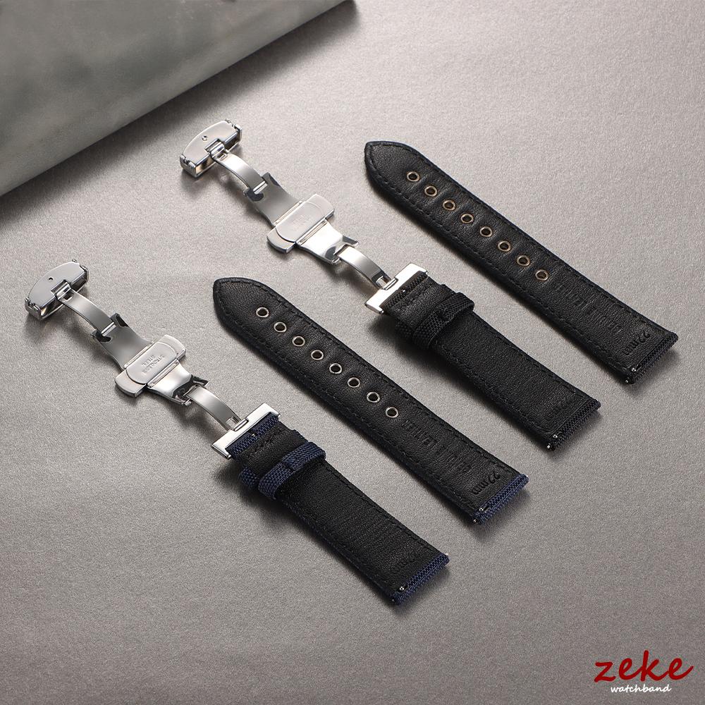 22mm Waterproof Sailcloth Watch Strap for Fossil for Seiko Divers Watches Woven Nylon Watchband Quick Release Sport Wristband