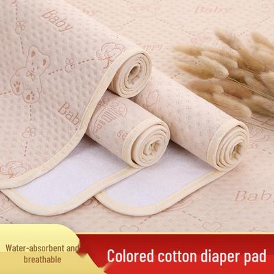 Su Geçirmez Yıkanabilir %100 Pamuk Nefes Alabilir Büyük Bebek Bezi Yatak Pedi Yenidoğanlar, Çocuklar ve Yetişkinler için